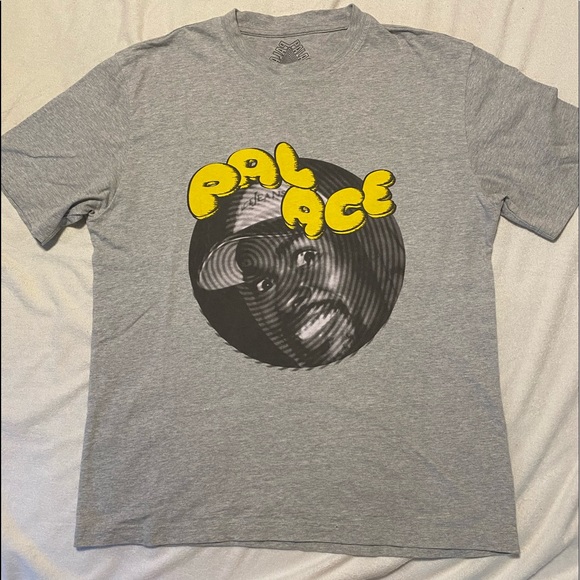 SOLD -off platform - Palace J-Smith T-Shirt Grey Marl - Picture 1 of 7